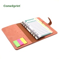 Benutzer definierte A5 A4 Plain Kraft Cover Tagebuch Mini Pu Leder Journal Planer Notizbücher Drucken Kunstdruck papier Spiral Meeting Notizbuch