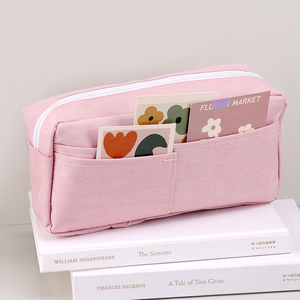 Số lượng lớn mua tối giản vải bút chì trường hợp công suất lớn trường bút Túi cuốn tiểu thuyết kinh doanh Quà Tặng - Product Image 1