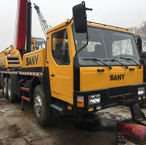Sử dụng 25 tấn xe tải cẩu thủy lực nặng di động ban đầu Sany Xe Tải Cẩu đánh giá tải công suất động cơ bơm động cơ cốt lõi trên bán - Product Image 1