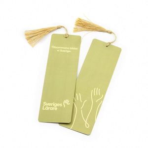 Cute Blank Tassels Hot Selling Souvenir Promotional Gift <b>Bookmarks</b> Custom Logo Printing Magnetic Paper <b>Bookmark</b> - Product Image 4