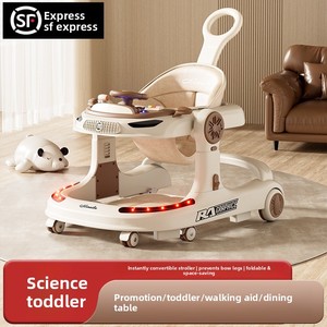 <span class=keywords><strong>Poussette</strong></span> pliable en plastique anti-jambes en O pour bébé, transfrontalière, trois-en-un, <span class=keywords><strong>avec</strong></span> fonction trotteur - Product Image 3