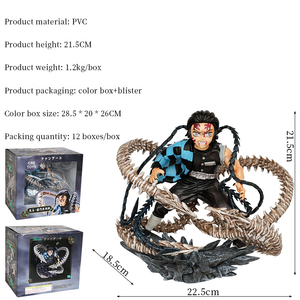 Vente chaude Haute Qualité PVC Demon Slayer Anime Figure Kanroji Mitsuri Battle Stance pour Cadeau <span class=keywords><strong>Kimetsu</strong></span> <span class=keywords><strong>No</strong></span> <span class=keywords><strong>Yaiba</strong></span> Figure Tanjiro - Product Image 1