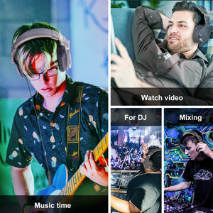 Wholesale Professional Studio Headphones for DJ Piano Guitar - Product Image 3