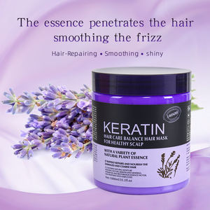 Vente flash - Masque capillaire à la kératine brésilienne réparatrice au collagène, soin profond à la kératine, 1000 ml - Product Image 6