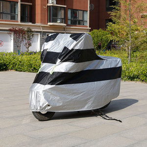 Protection de radiateur de <span class=keywords><strong>moto</strong></span> en coton épais 100 % imperméable, nouveau design sportif et chic chinois pour l'échappement - Product Image 4