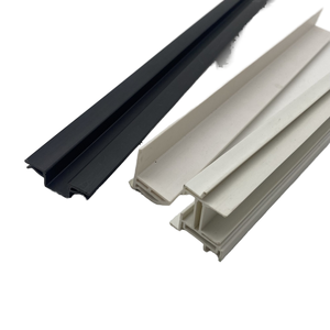 Tùy chỉnh nhựa đùn PVC hồ sơ ép đùn PVC Góc góc hồ sơ - Product Image 1