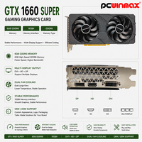 PCWINMAX Graphics Card GTX 1660 Super 6GB GDDR6 192Bit Dual-Fan Gaming GPU OEM/ODM Original Wholesale Bulk for Desktop PCs
