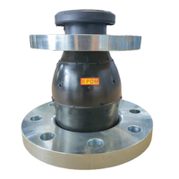 DN50-DN800 amortisseur mou flexible de connexion des joints EPDM en caoutchouc de sphère simple.