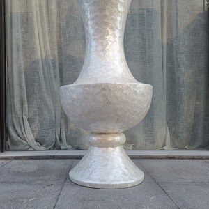 070 hogar jardín artístico decorativo macetas sala de estar Francia resistente a los rayos UV moderno vestíbulo del Hotel ligero Patio florero - Product Image 6