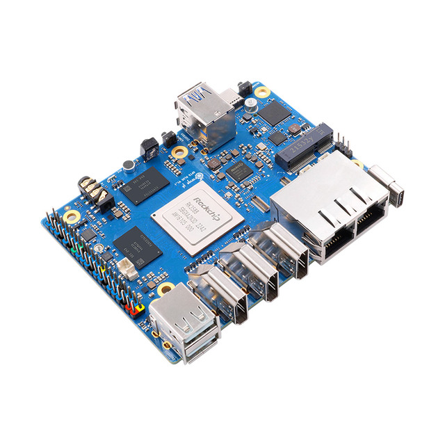 Orange Pi 5 Plus 16GB RAM Rockchip RK3588 64-bit Development Board with M.2 Slot PCIE 2.5G Dual LAN SBC Single Board Computer