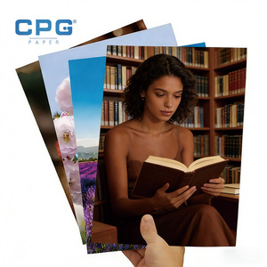 Rollo de papel fotográfico satinado de 24 pulgadas, de secado instantáneo, de alta calidad, con revestimiento superior, venta al por mayor de fábrica - Product Image 1