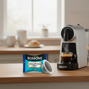 Borbone Blu 100 Capsule Compatibili con Caffè in Cialde BIALETTI e K-Cups a 0,16€/Capsule - Product Image 3