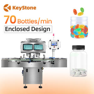 Machine de comptage automatique de capsules molles et de comprimés à 16 voies pour le remplissage en bouteilles - Product Image 1