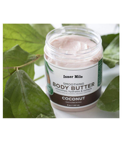 Isner Mile OEM/ODM Marque Privée Naturelle Sans Cruauté Animale Crème Fouettée au Beurre de Karité et à la Noix de Coco pour le Corps