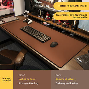 사용자 정의 Pu 가죽 탭 노트북 테이블 마우스 패드 게임 키보드 단축키 인쇄 게임 매트 방수 패드 - Product Image 2