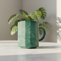 Mug à café écologique 500ml, texture pierre biodégradable, directement du fabricant, idéal pour les musées, les boutiques de souvenirs et les cadeaux.