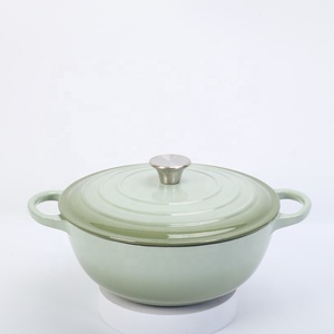 Casseroles et faitouts en <span class=keywords><strong>fonte</strong></span> <span class=keywords><strong>émaillée</strong></span> écologiques de style européen classique 26 cm - Product Image 3