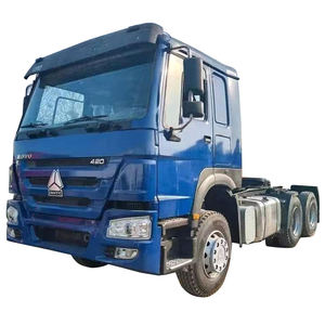 HOWO NX xe tải nặng máy kéo xe tải siontruk 6x4 hộp số tay DIESEL 10 bánh xe 380-420 HP Euro 4 phát thải phía sau máy ảnh - Product Image 5