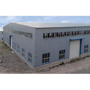 auto 3d design assembled insulated china top factory prefab steel structure frame warehouse metal building with office for sale