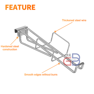Gancho de vino montado en la pared de Metal con soporte de exhibición de función de inclinación - Product Image 2