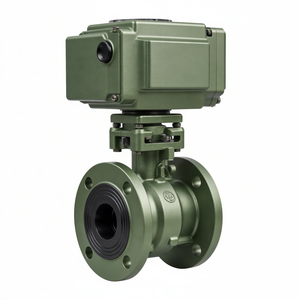 Válvula de Mariposa Motorizada Eléctrica Modulante de CC de 12 V con Brida COVNA, Válvula de Mariposa Eléctrica de Plástico CPVC para Agua de Mar - Product Image 6