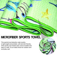 Serviette de sport personnalisée Eastsunshine, super absorbante, en microfibre, pour la natation, le fitness, serviette personnalisée à séchage rapide
