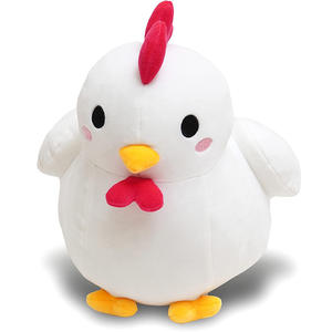 1496 pollo blanco relleno al por mayor ODM OEM Gallo peluche juguete blando fábrica CPSIA Animal relleno lindo juguete para regalo pollo <span class=keywords><strong>de</strong></span> peluche - Product Image 3