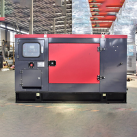 Groupe électrogène diesel portable Ricardo 30 kW 37,5 kVA 40 kVA, type silencieux, léger, compact, pour location, camping, alimentation extérieure