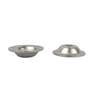 Arandela de cubierta de buen precio Arandela de resorte de metal de estampado personalizado Arandela de cuenco de brida de acero galvanizado - Product Image 5