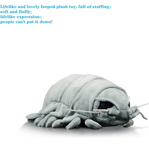 Simulación gigante <span class=keywords><strong>Isopod</strong></span> suave Peluche de juguete largo lindo gigante regalos de cumpleaños suave niños niñas realista hogar <span class=keywords><strong>Isopod</strong></span> felpa - Product Image 4