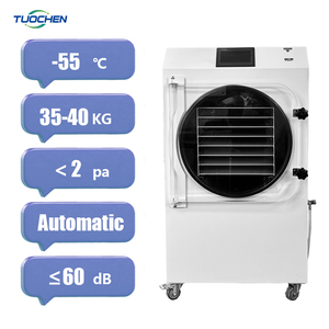 Liofilizador Comercial Pequeño Automático de 35kg/40kg para Frutas, Alimentos y Vegetales, Máquina de Secado Industrial, Cámara de Vacío - Product Image 3