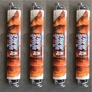 Fourchettes de barbecue à roulettes en acier inoxydable pour retourner les aliments, pour usage extérieur, 2 pièces, 4 pièces, 10 pièces - Product Image 1