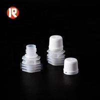 Capuchon de poche souple à bec verseur de 8 mm, écologique, durable, réutilisable, léger et anti-fuite, de qualité alimentaire, pour jus pasteurisé