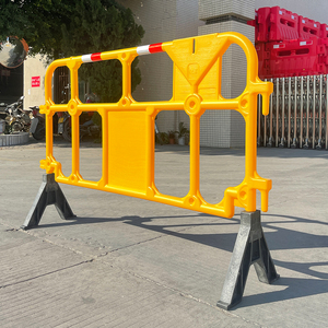 Barrera de Tráfico de Plástico HDPE de 1600*1000 mm Moldeada por Soplado, Barrera de Seguridad Temporal para Control de Multitudes - Product Image 2
