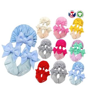 Nouveau Ensemble Cadeau Chapeau et Chaussettes Bébé Hiver Automne Unisexe avec Adorable Décoration Fleur pour 0-<span class=keywords><strong>12</strong></span> <span class=keywords><strong>Mois</strong></span> - Product Image 6