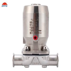 दवा/खाद्य एस्प्टिक के लिए नियंत्रण वाल्व के लिए सैनिटरी स्टेनलेस स्टील316 एल न्यूमेटिक डायाफ्राम - Product Image 2