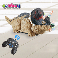 Una llave deformación rc control remoto juguetes de dinosaurio robot