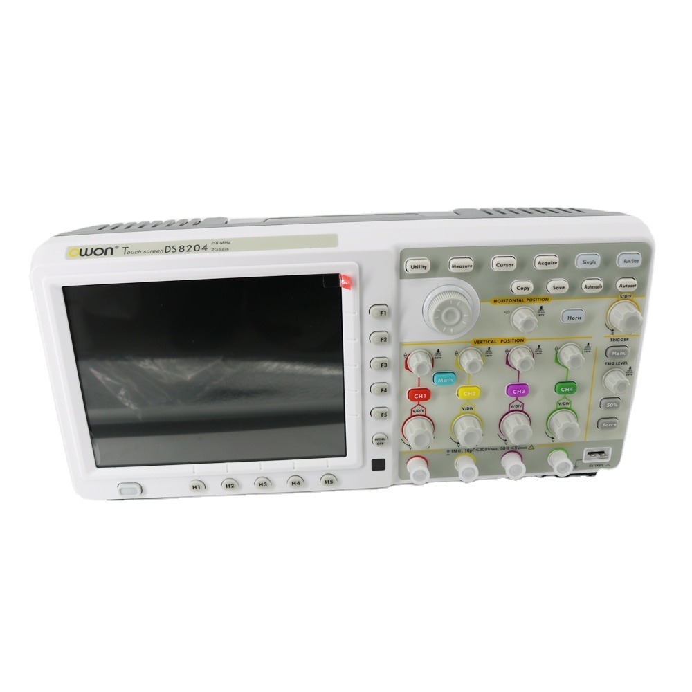 TDS8204 OWON TDS Series Digital Oscilloscope 4 Channel 200MHz Bandwidth 2GS/s