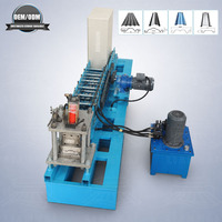 Machine de formage à froid pour panneaux de portes à enroulement industriel Lian Nai, ligne de production de lames de portes en acier galvanisé