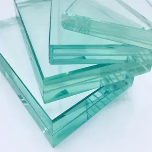 stained tempered safety laminated glass for swimming pool laminated glass wall