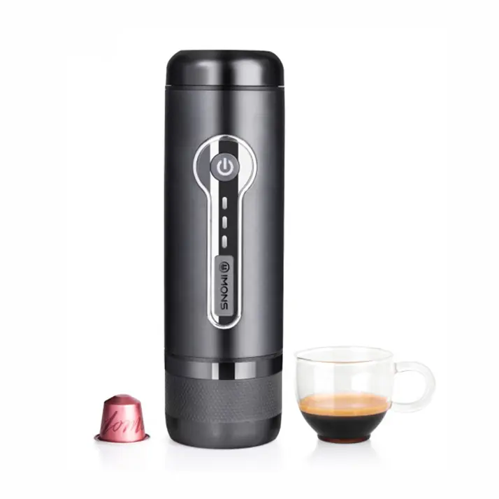 Volautomatisch Kan Warm Water Elektrische Draagbare Koffiemachine Hand Espressomachine 12 Lithium Food Grade Plastic Ursa Nano Pod