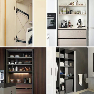 Hệ thống ray trượt âm tủ bếp, ray trượt gấp gọn, ray trượt âm tủ bếp, hệ thống ray trượt ngăn kéo - Product Image 6