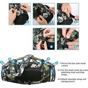 Échantillon gratuit : Chaise pliante d'extérieur avec sac isotherme, haut-parleur Bluetooth pour téléphone, pêche, plage, pique-nique, camping - Product Image 5