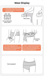 Usine de haute qualité fixation de l'articulation de la hanche <span class=keywords><strong>ceinture</strong></span> de protection orthèse de hanche pour le soulagement de la douleur sciatique - Product Image 4