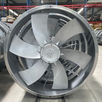 Ventilateur industriel à service continu, résistant à la chaleur et à l'humidité élevée, pour la ventilation et l'extraction des espaces équipés fermés