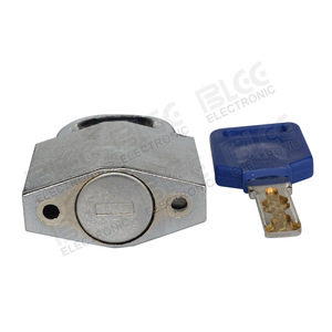 กุญแจรูปทรงเพชร 40 มม. โลหะผสมสังกะสี ล็อคแบบใช้รหัสเดียวกันสำหรับเคสเครื่องเล่นเกม - Product Image 2