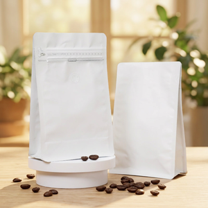 Bolsa para granos de café a prueba de humedad con válvula, bolsa para café especial, aroma de alta calidad, 125g 250g 500g 1000g 50 piezas - Product Image 3
