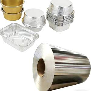 Los rollos gigantes de papel de aluminio para contenedores, bandejas, moldes de fondo plano y bandejas para tartaletas de huevo más populares, hechos en China - Product Image 1