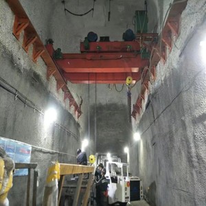 Grúa Puente Minera, Grúa Aérea Subterránea a Prueba de Explosiones para Túnel - Product Image 2