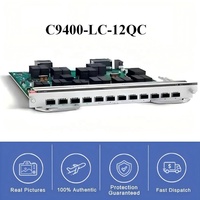 Módulo de Switch Cisco C9400-LC-12QC, Serie Catalyst 9400, Tarjeta de Línea con 4 Puertos 100G QSFP28+ y 4 Puertos 40G QSFP+